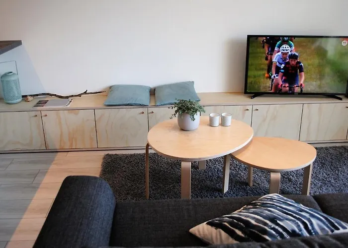 Modern, Gezellig Met Ruim Terras En Garage In